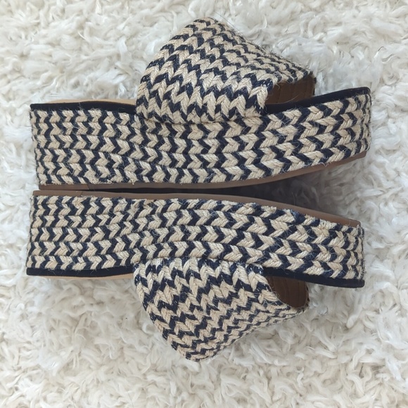 Lucky Brand Platform Woven Slide - Picture 5 of 10